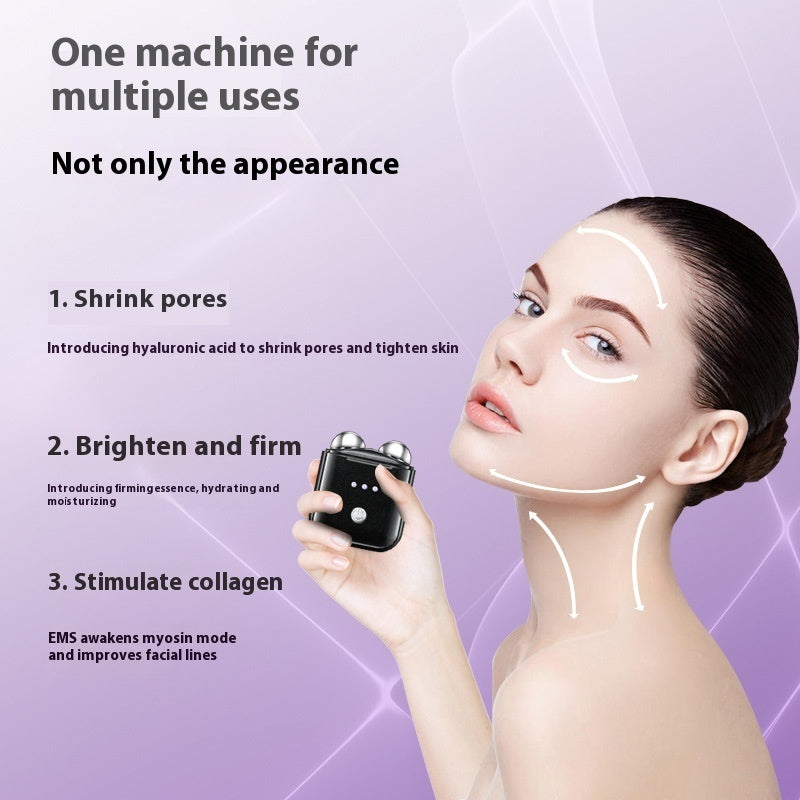 Micro-current Beauty Instrument Household Facial Massager Portable And Dustproof