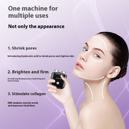 Micro-current Beauty Instrument Household Facial Massager Portable And Dustproof